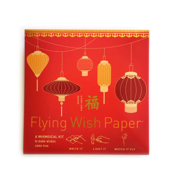 Flying Wish Paper Set: Good Luck Lunar New Year