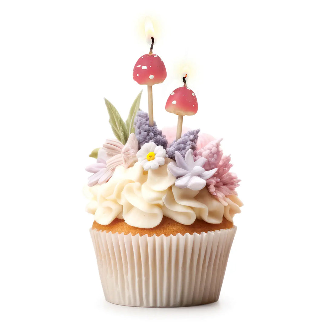Woodland Wicks - Mushroom Non Toxic Birthday Candles