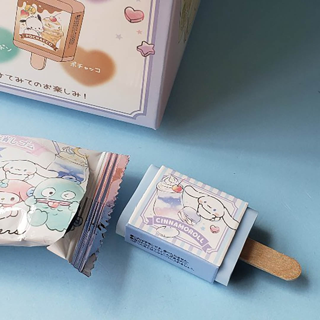 Official Sanrio Ice Cream Shaped Eraser - Blind Bag