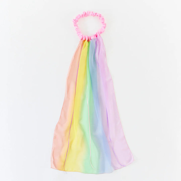 NEW Rainbow Play Veil Crown- Soft Pastel