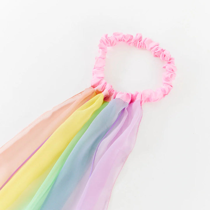 NEW Rainbow Play Veil Crown- Soft Pastel