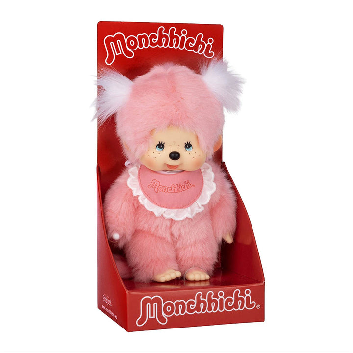Monchhichi Pink Plush Girl
