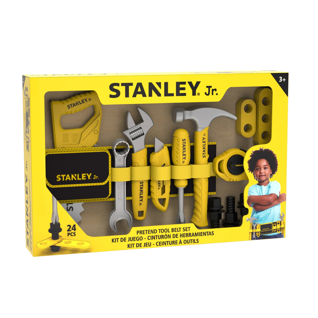 NEW Stanley Jr. Pretend Play Tools & Toolbelt Set