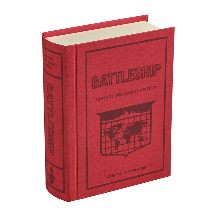 Battleship Vintage Game Bookshelf Edition