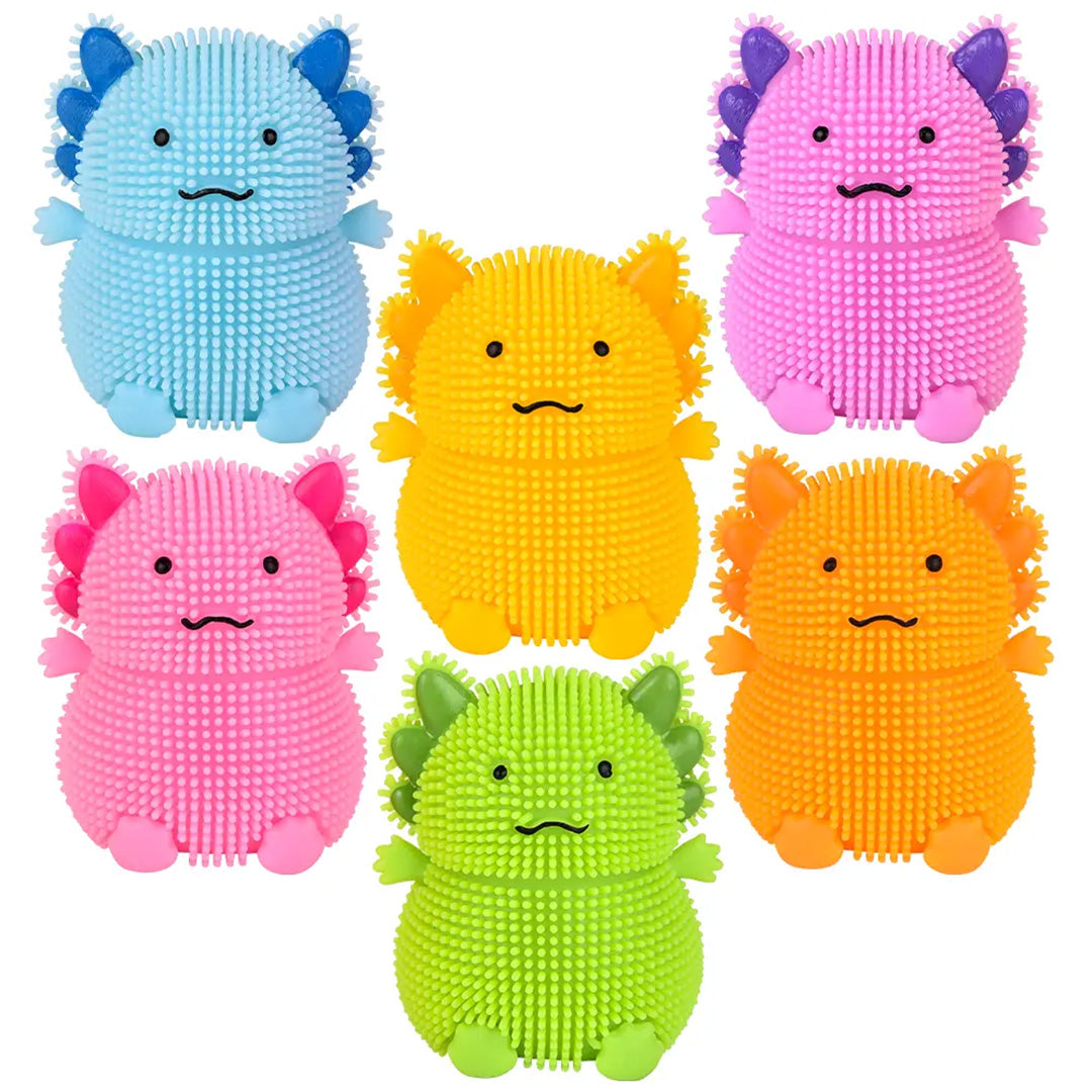 Axolotl Puffer Squish Toy