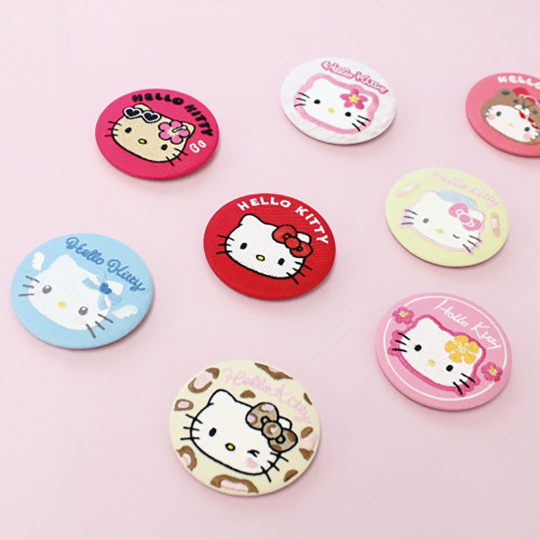 Japanese Blind Box: Official Sanrio Hello Kitty Embroidered Pin Badge