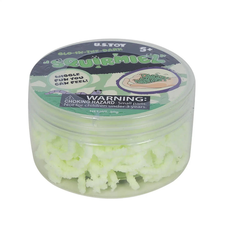Glow in the Dark Squirmiez Worms Sensory Toy