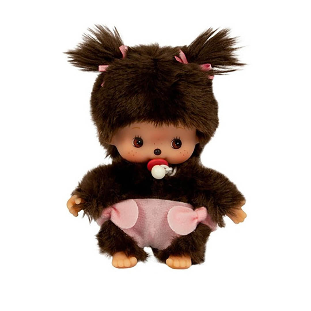 Bebichhichi Monchhichi Doll- Diaper Pink