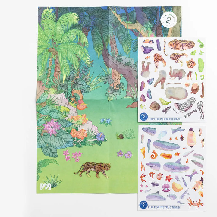 Vol ⑦ — Animal Sticker Based Art Pack