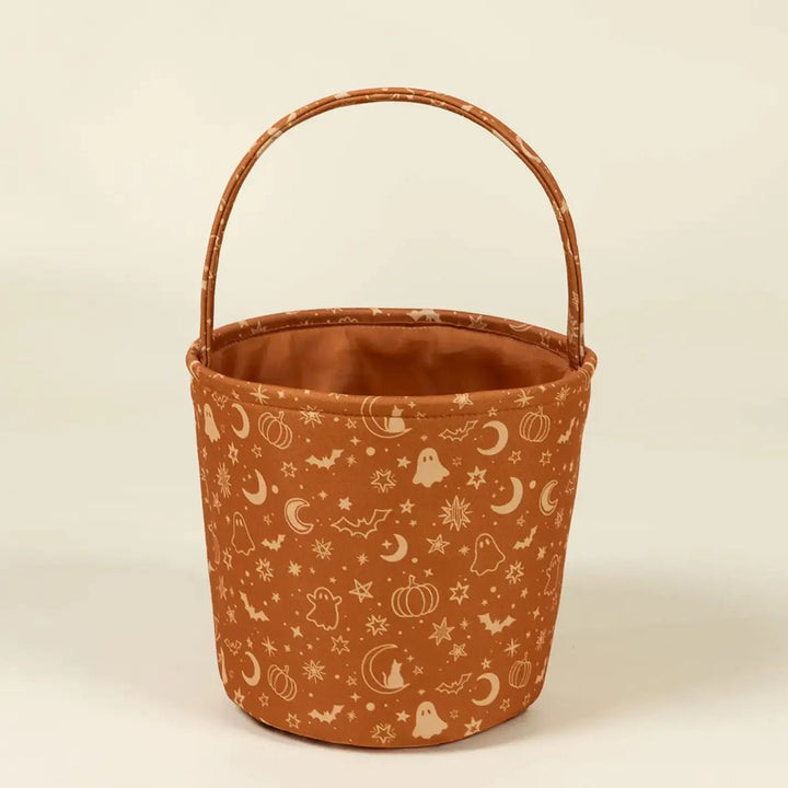 Spooky Meadow Fabric Treat Basket