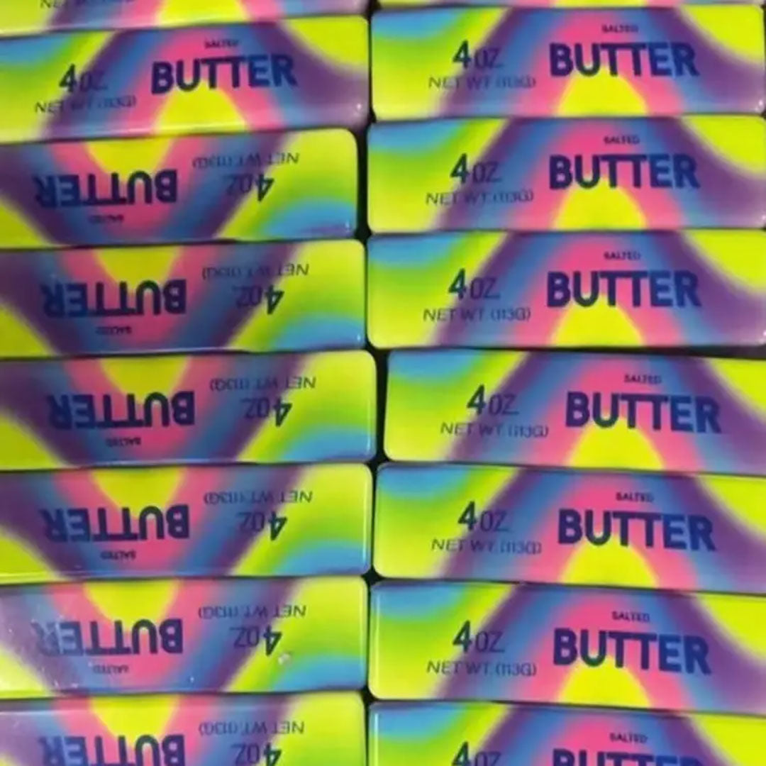 Rainbow Butter Squishy Toy