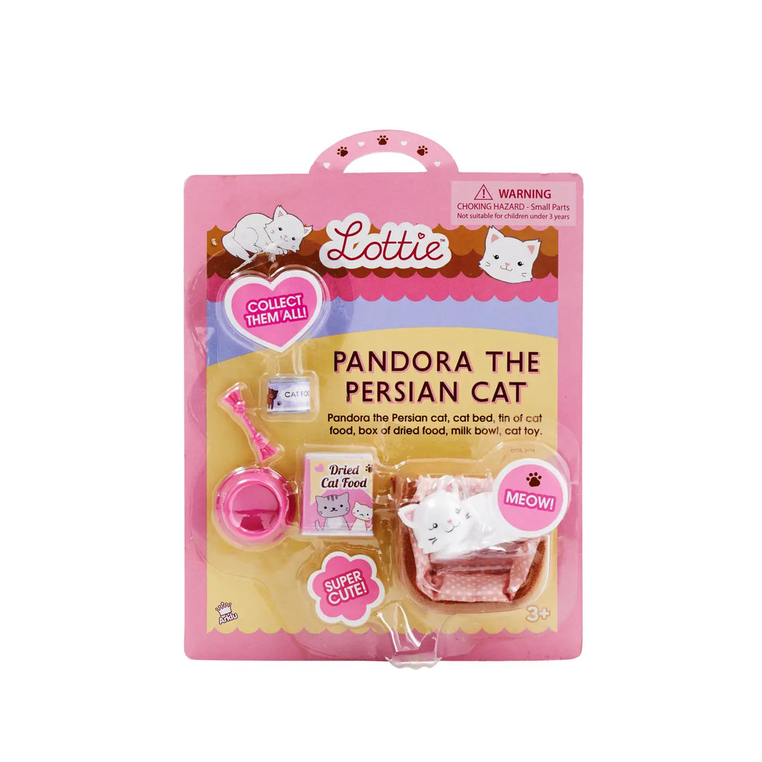 Lottie Doll- Pandora Persian Cat Set