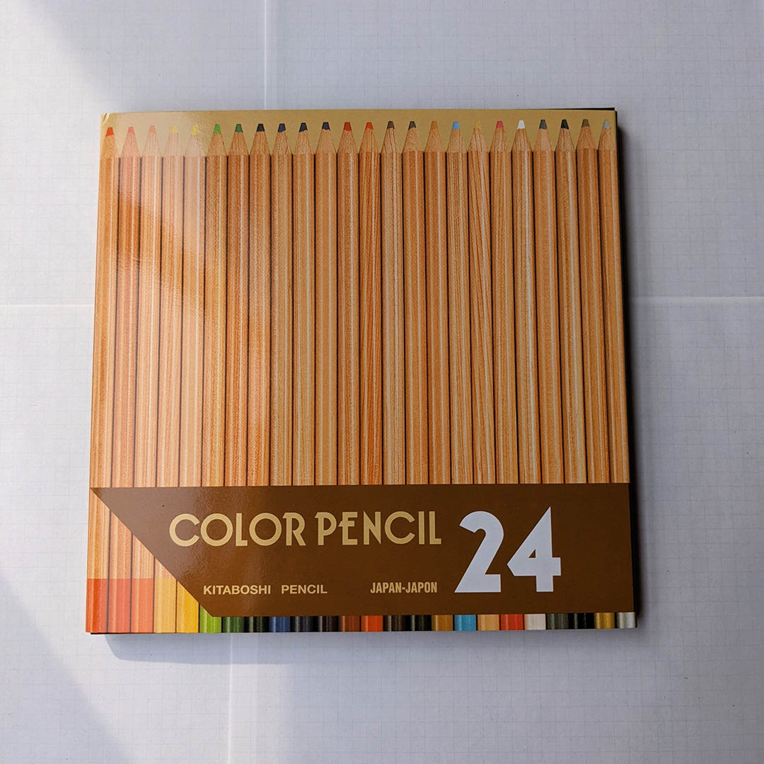 24 pencils - color assortment