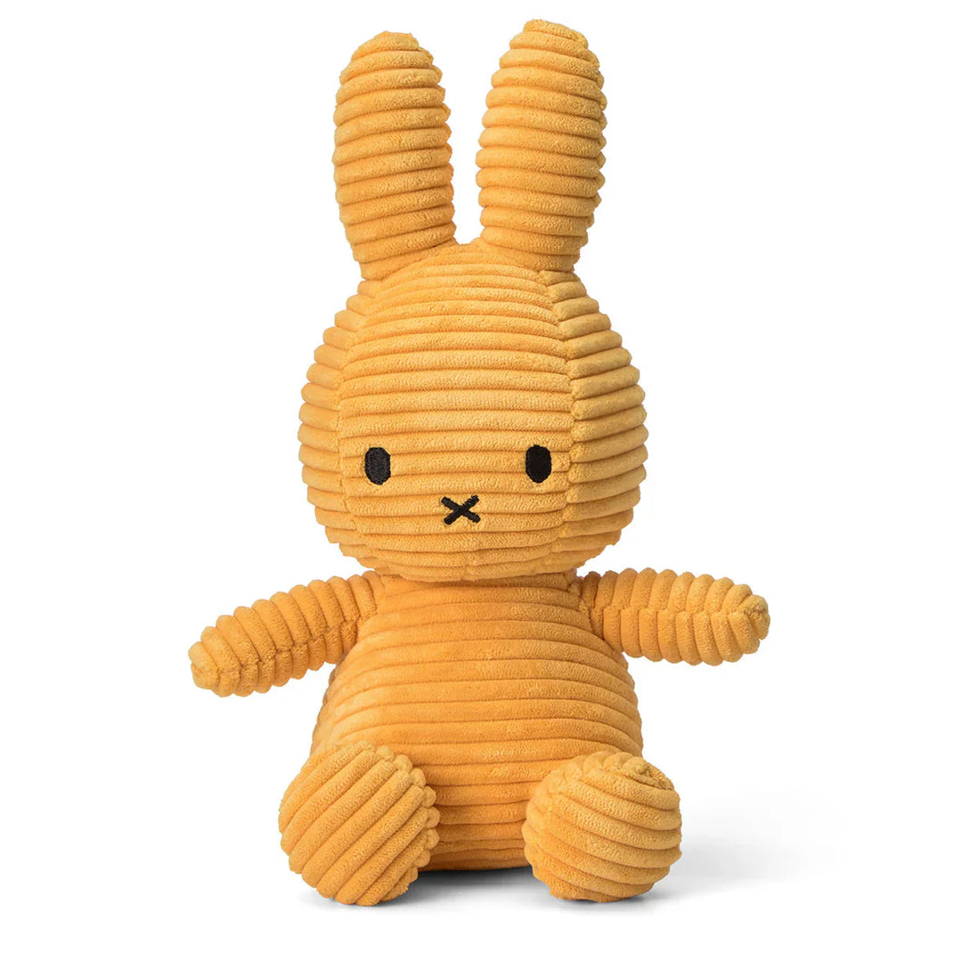 Miffy Corduroy Plush - Mustard