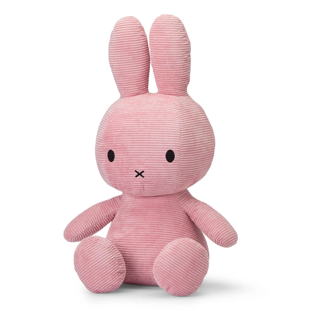 Miffy Jumbo Corduroy Plush Doll- 27.5" Pink