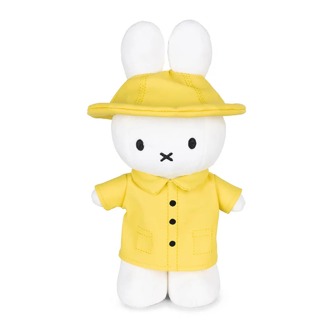 Miffy Standing Rain Suit Plush Yellow 9.5" Doll