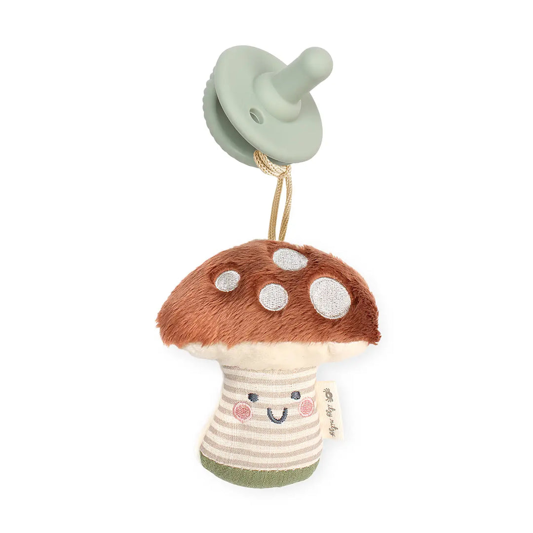 Mushroom Pacifier and Pal