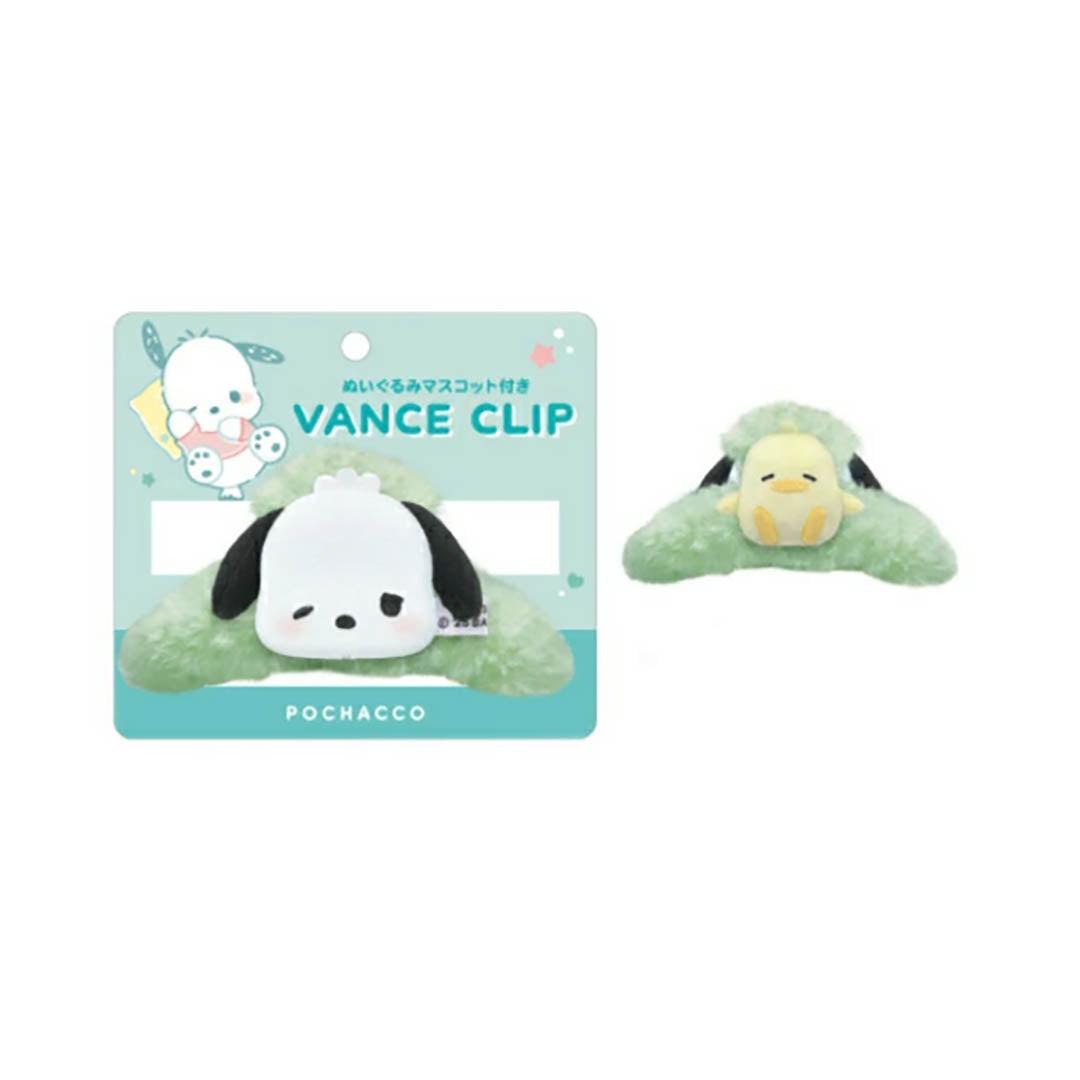 Sanrio Characters Plush Claw Clip - Pochacco