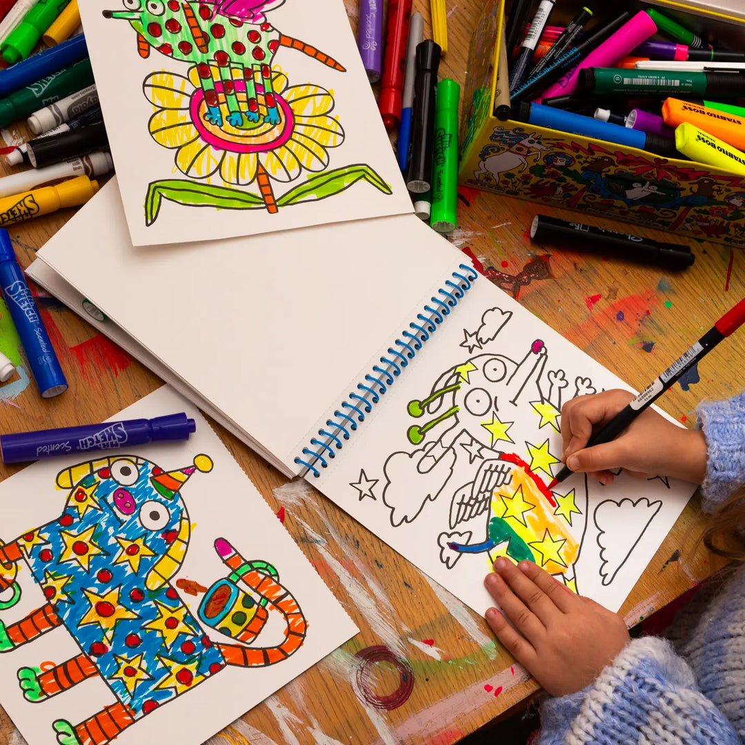 Coloring Book - Gentle Thrills