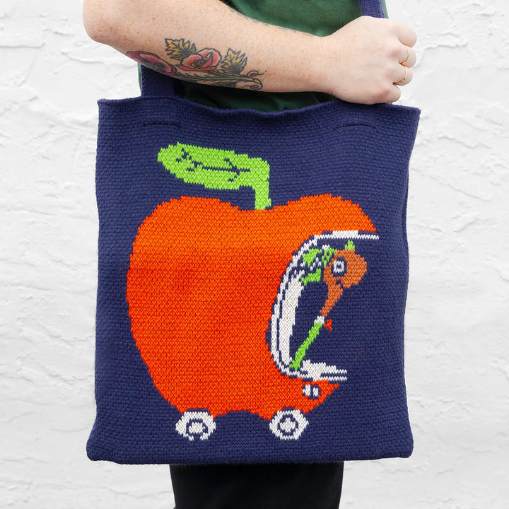 Richard Scarry® - Apple Car Knit Tote