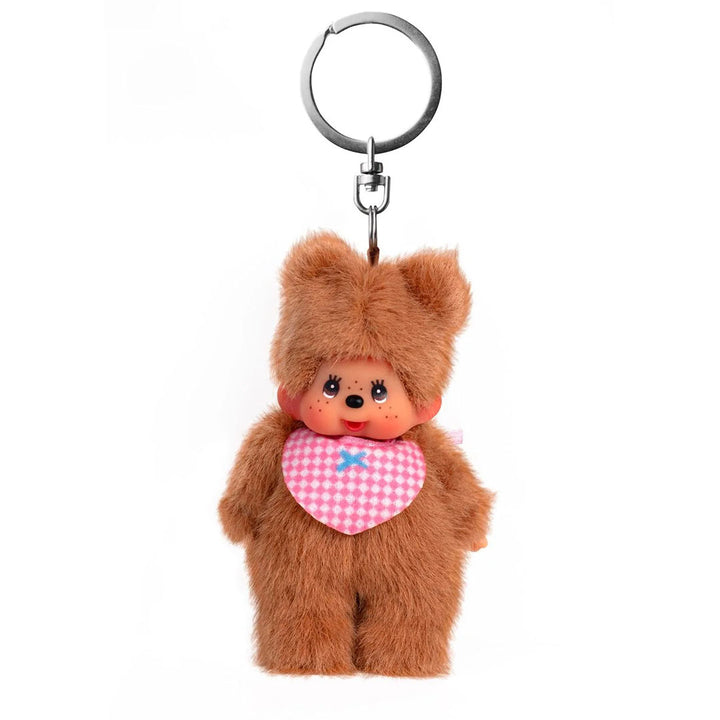 Monchhichi Bearchhichi Plush Doll Keychain