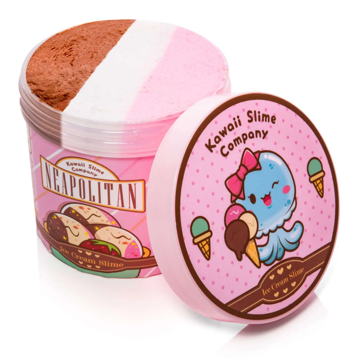 NEW Neapolitan Scented Ice Cream Pint Slime