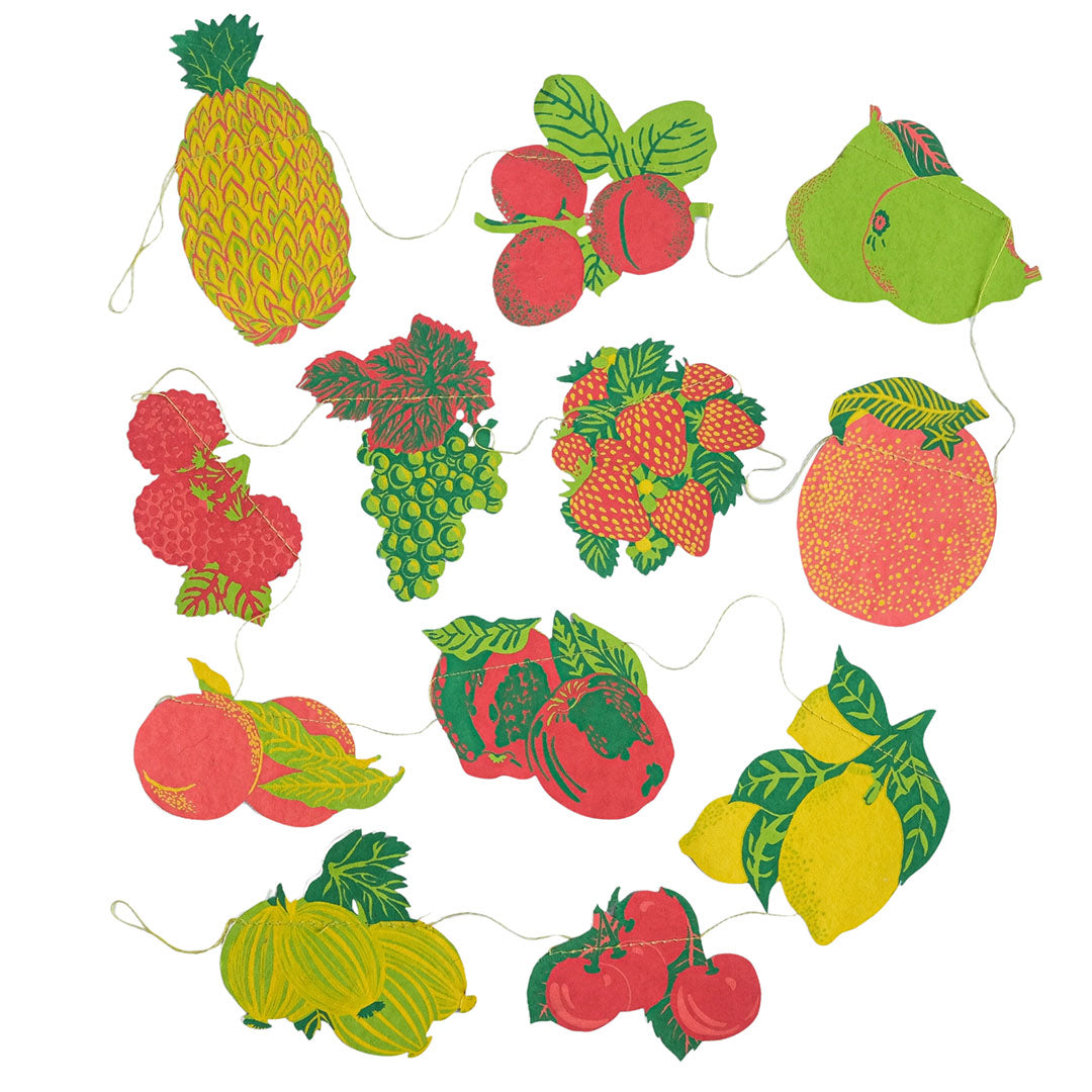 NEW Fruit Sewn Garland
