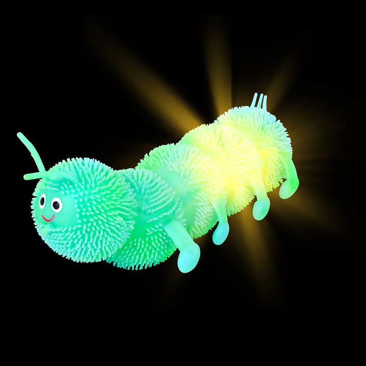 Light-Up Caterpillar Puffer Toy
