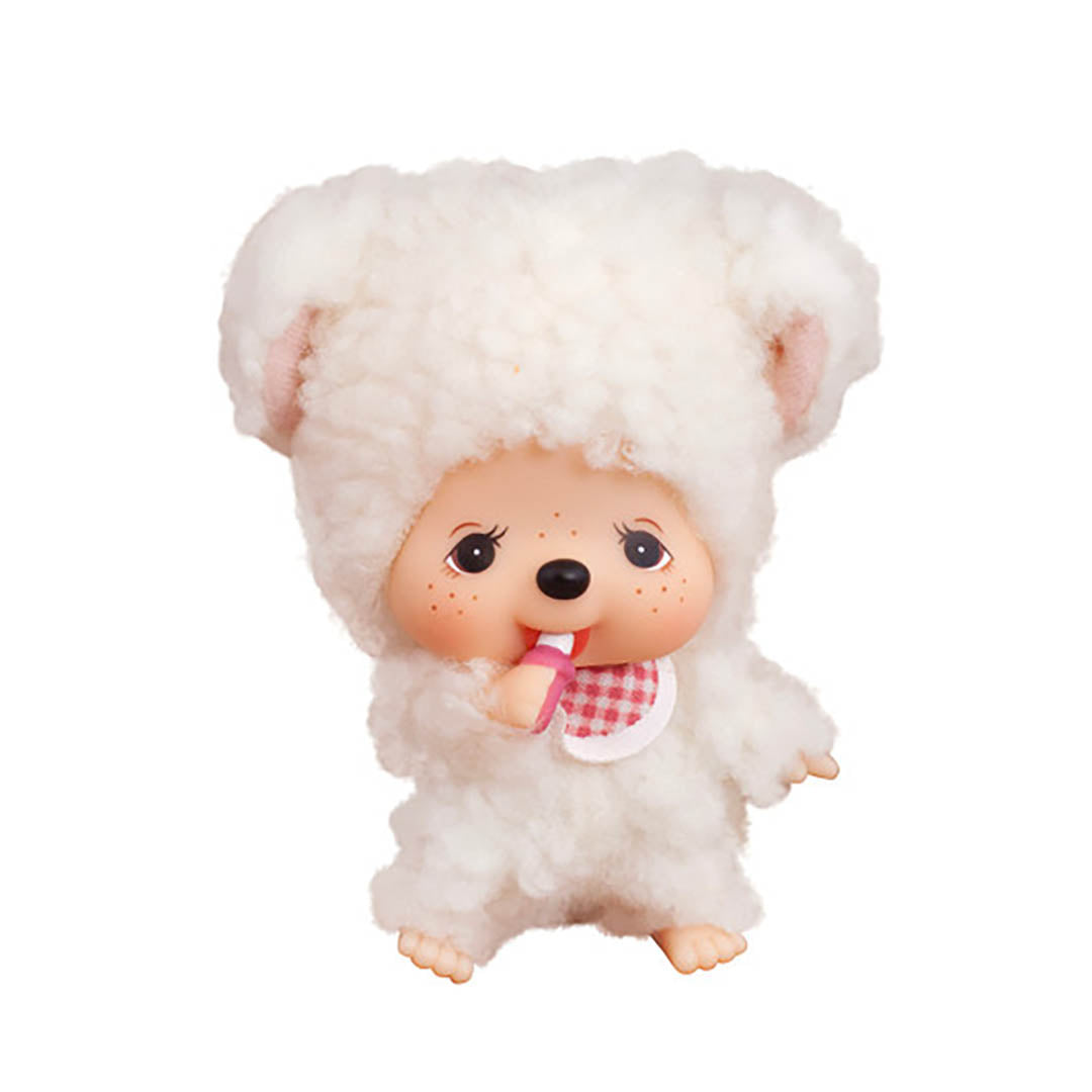 Monchhichi Friends Chamu Lamb Big Face Keychain Plush – Shop Merci