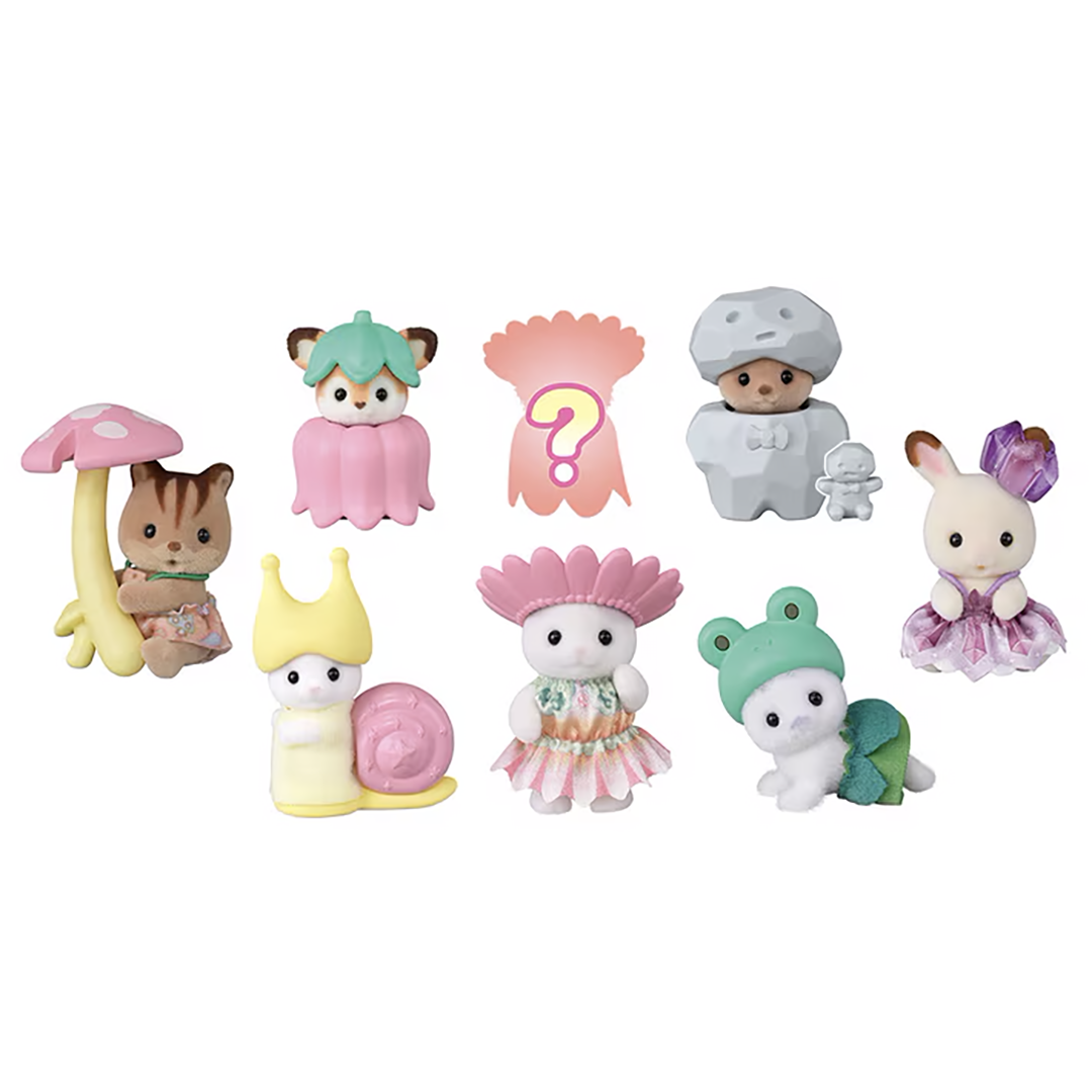 Limit 2 PCS: Sylvanian Families Blind Bags: Baby Fairy Forest Friends Limited Series (Japan Edition)