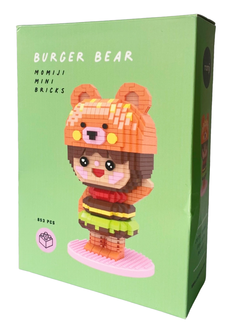 Burger Bear Mini-Bricks