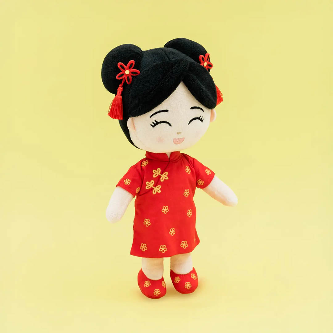 Chinese 'mei' Cultural Mini Doll