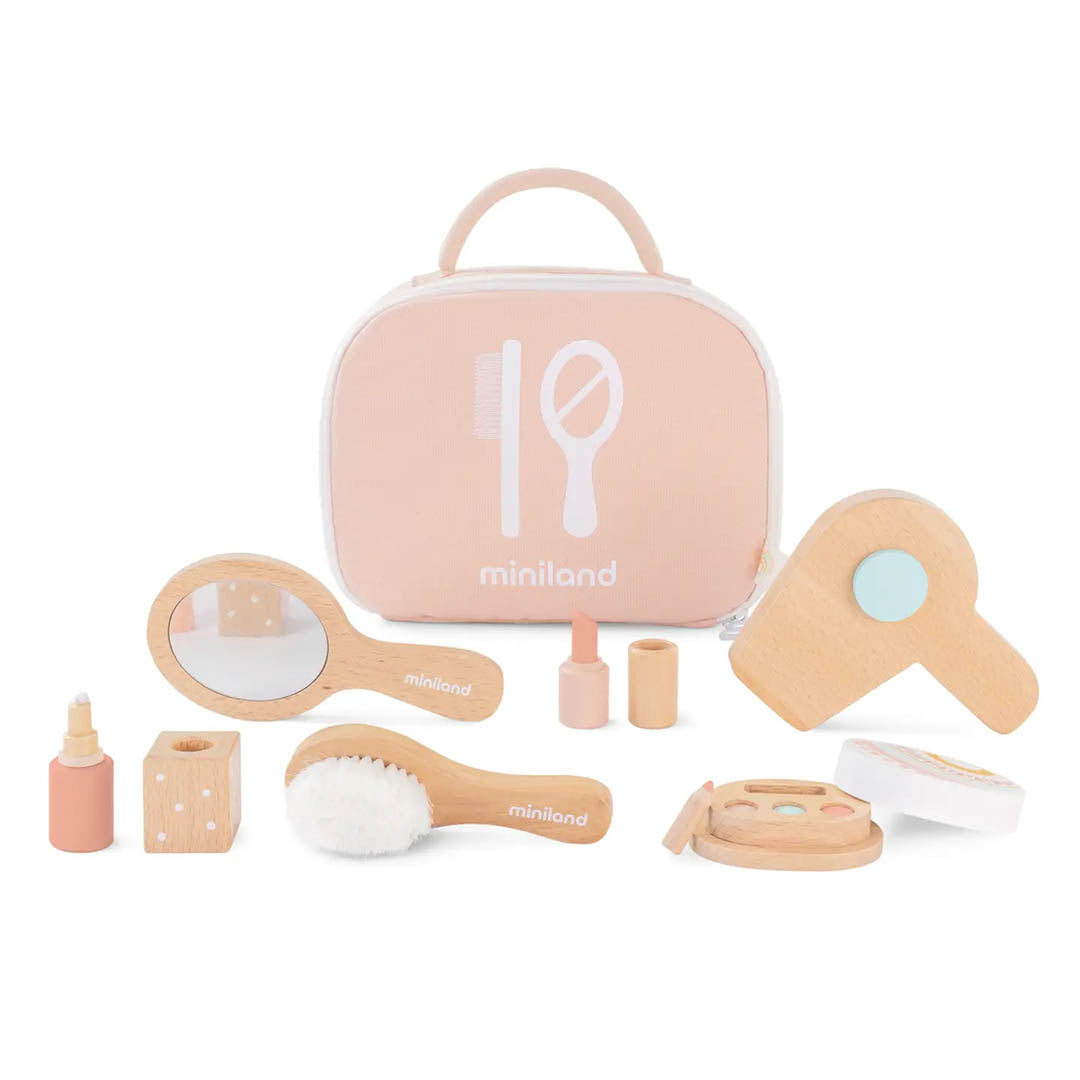 Eco Friendly Doll Wooden Beauty Set