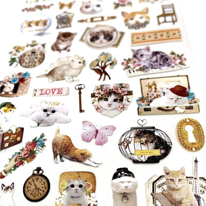 Parisian Kitty Sticker Sheet