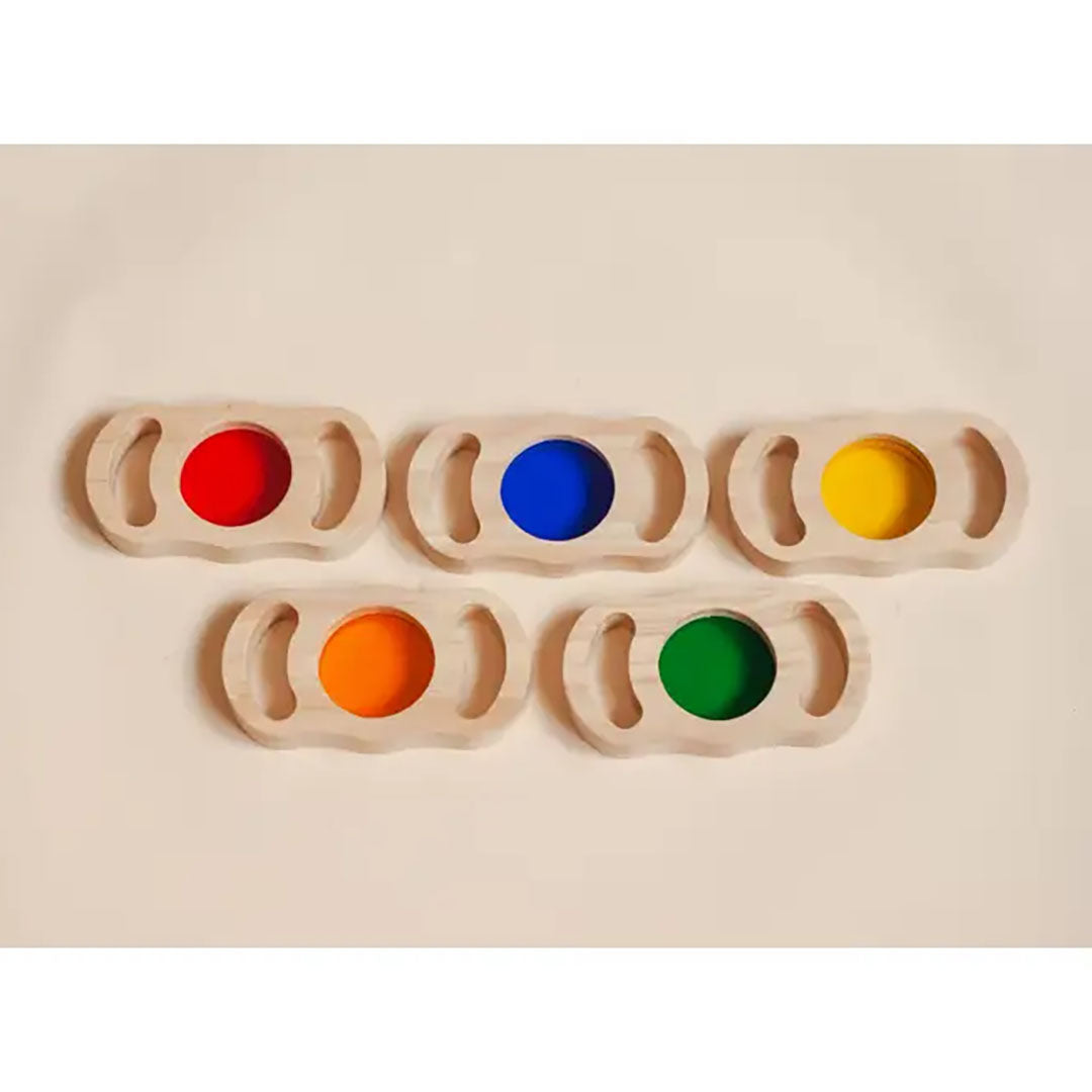 See Through Colored Blocks