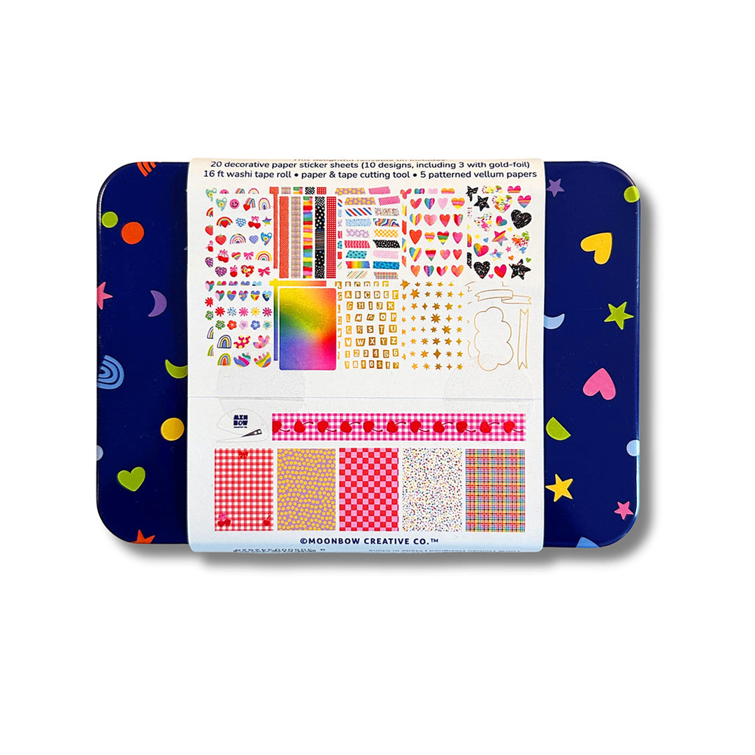 Junk Journal Keepsake Travel Tin Artfelt Joy Edition