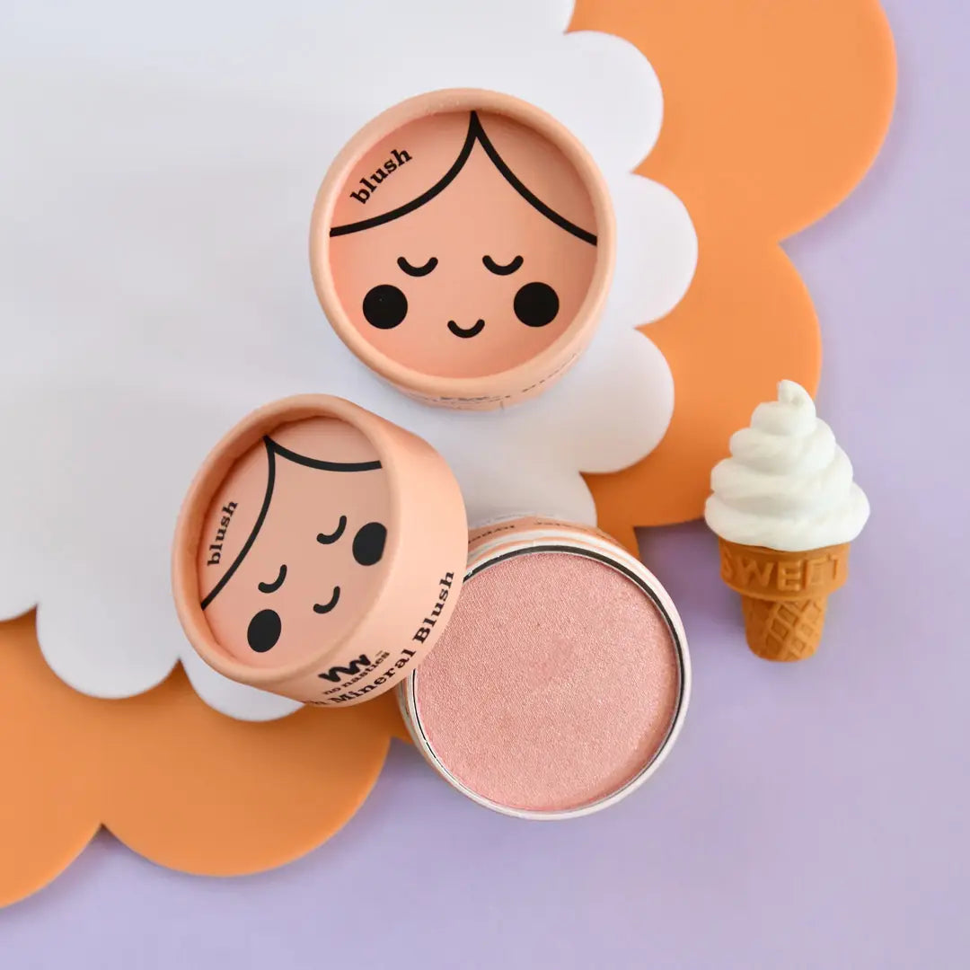 Kids Eco Natural Pressed Eyeshadow & Blush- Peach