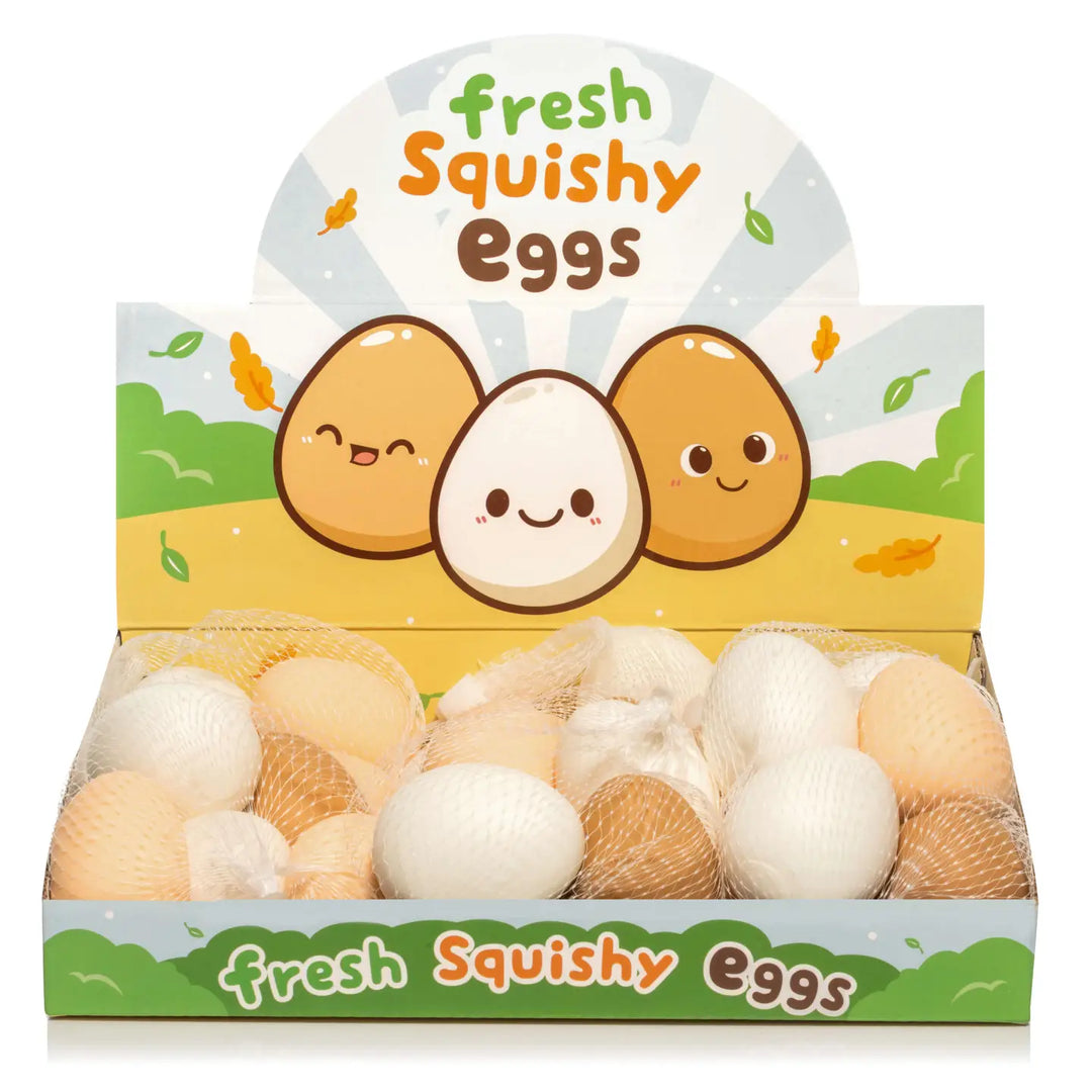 Fresh Squishy Eggs Sensory Toys