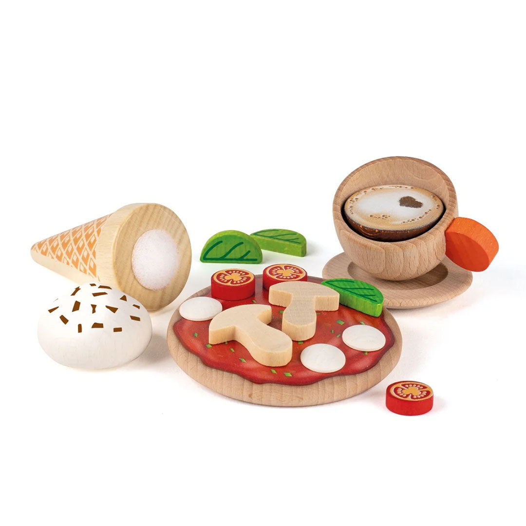 Italian Assortment Play Food Wooden Set