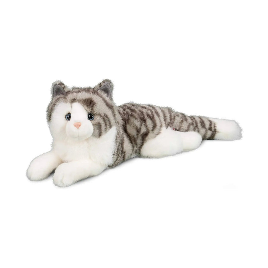 Smokey Gray Cat Stuffed Animal Plush- Large