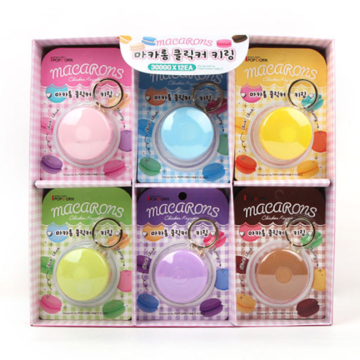 Macaron Clicker Keychain – Fidget Bag Charm