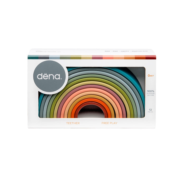 Large Nature Rainbow Silicone Classic Toy