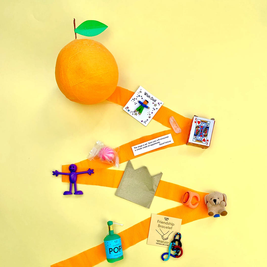 Deluxe Surprise Ball - Orange