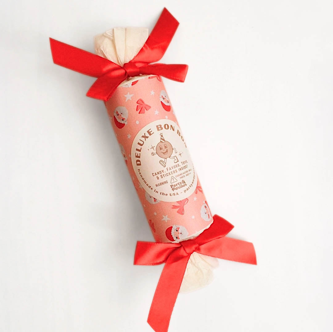 NEW Christmas Santa Deluxe Surprise Bon Bon Handmade Favor