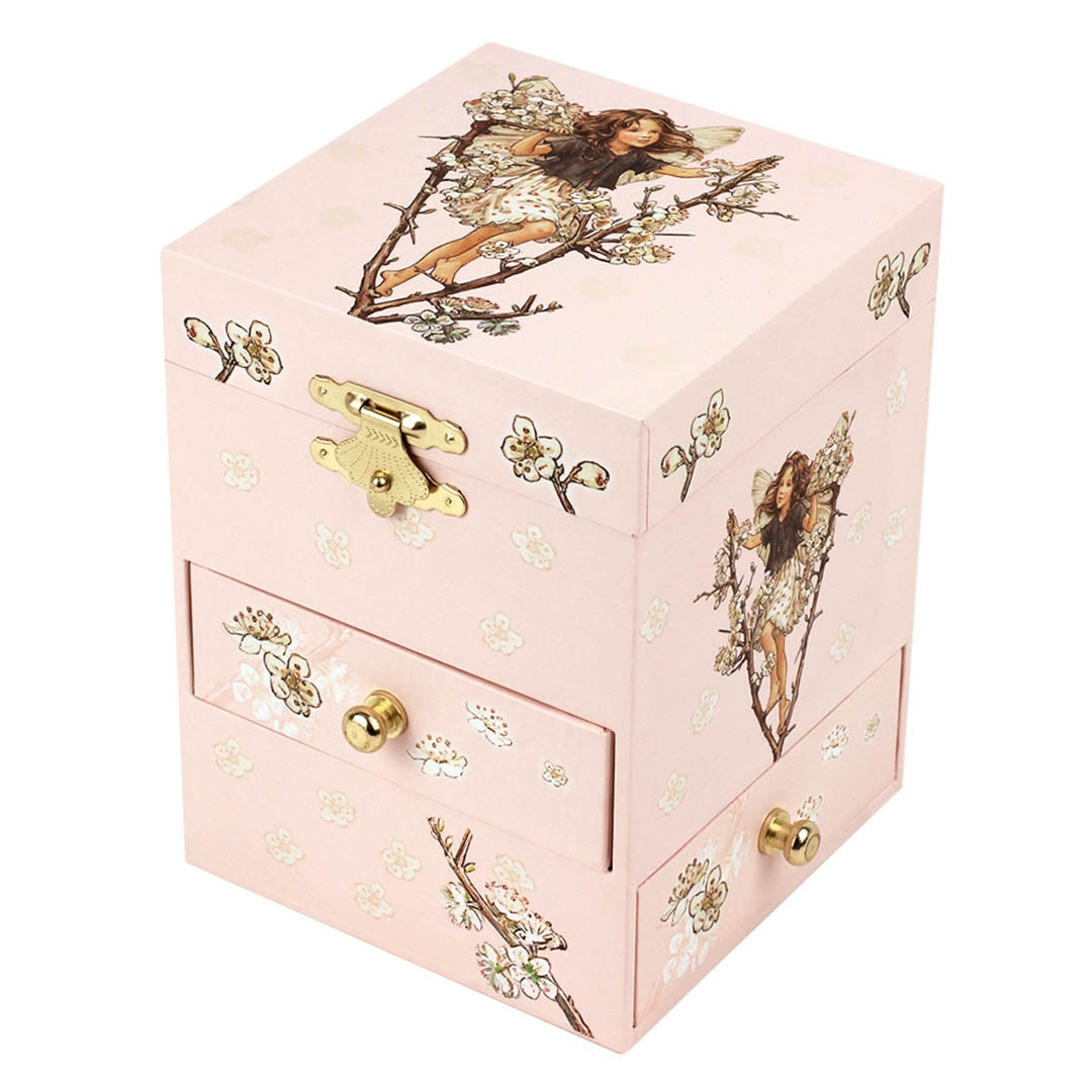 Glow-in-the-Dark Music Box Cherry Blossom Fairy