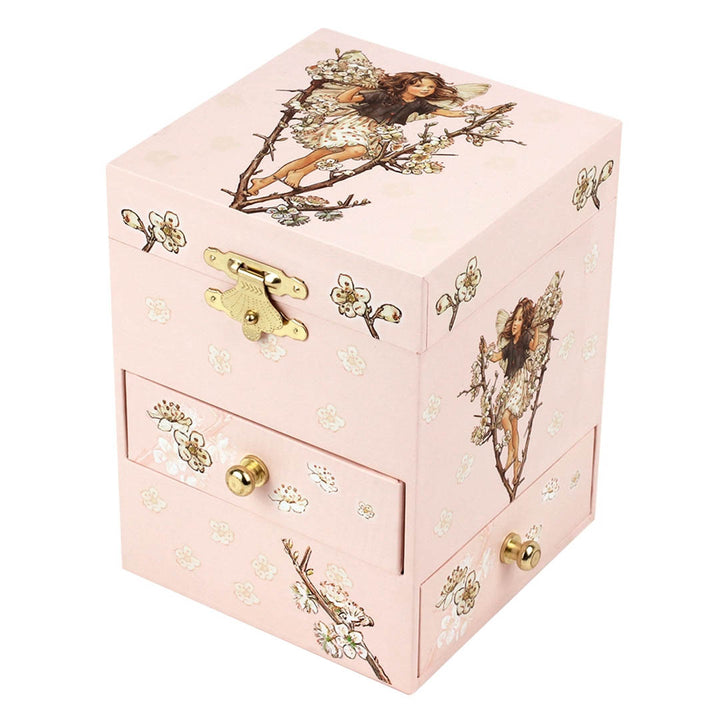 Glow-in-the-Dark Music Box Cherry Blossom Fairy