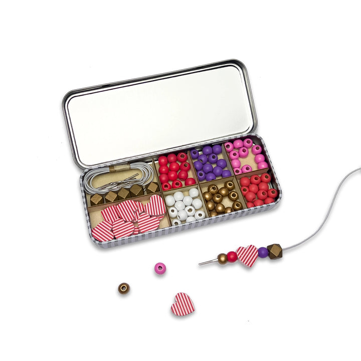 Heart Bracelet Bead Kit