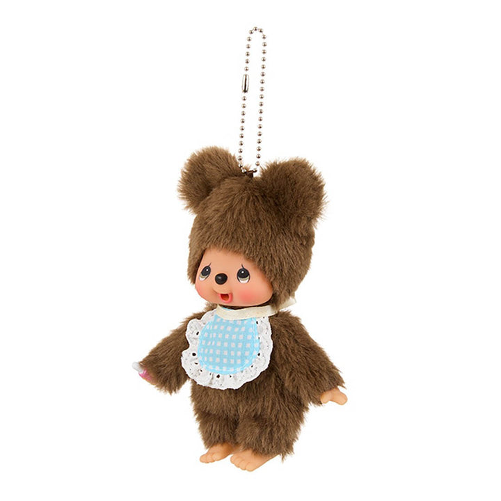 NEW Monchhichi Friends Kuma Bear Keychain