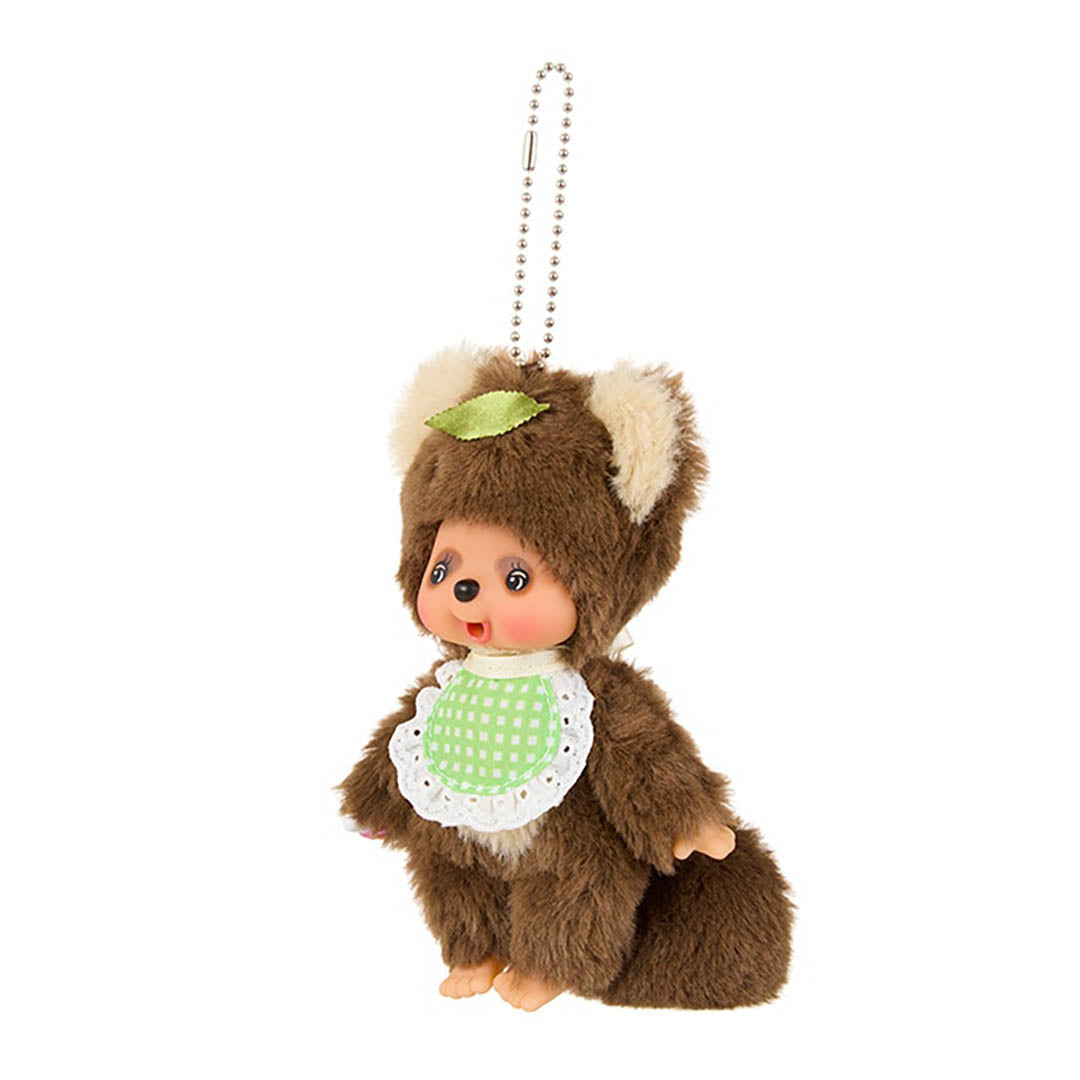 NEW Monchhichi Friends Tanutanu Keychain