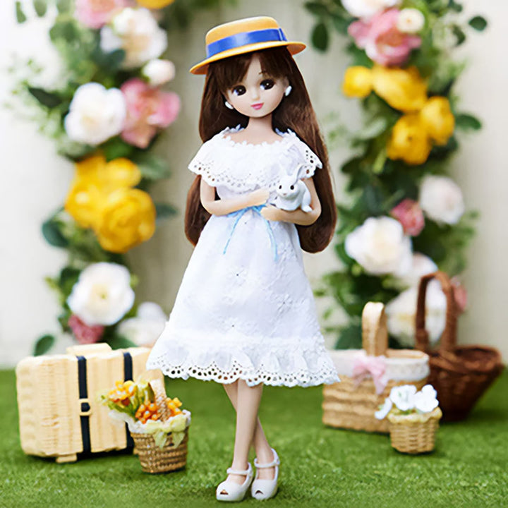 Licca Dolls: Going Out with Bunny Doll Set